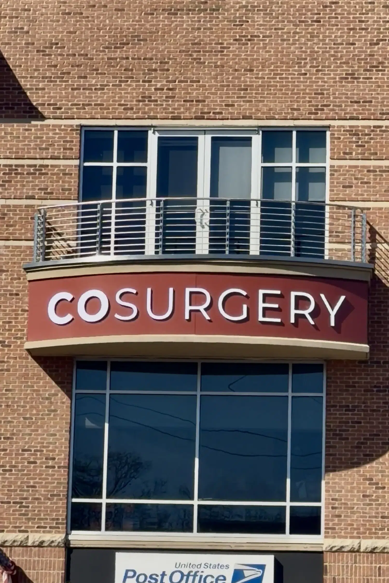 cosurgery office brand signage